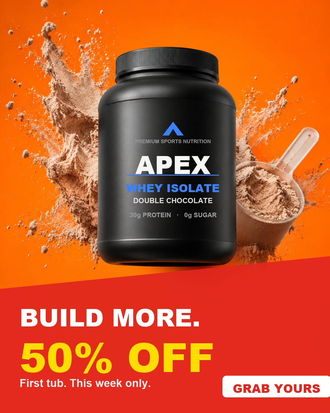 Supplements ad creative
